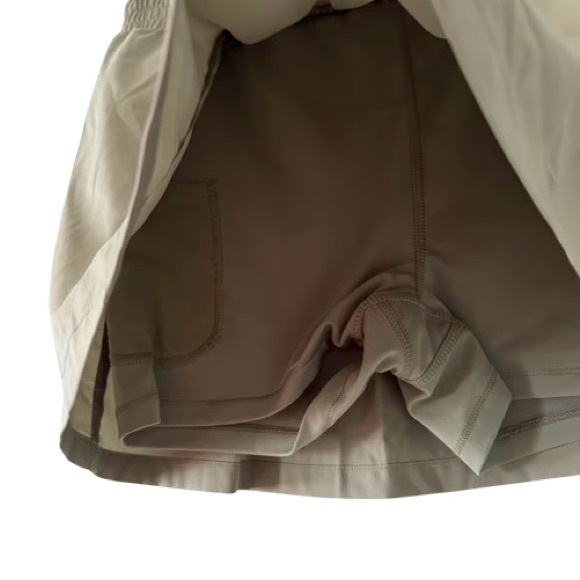 Girlfriend Collective Matcha Birdie Woven Skort - L - Picture 5 of 7